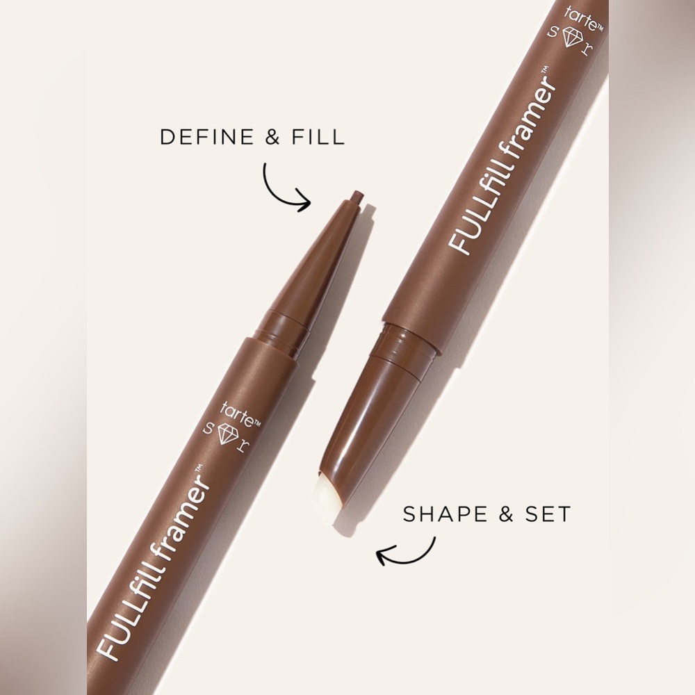 NEW! Tarte FULLfill framer brow pencil, medium brown - Picture 5 of 6